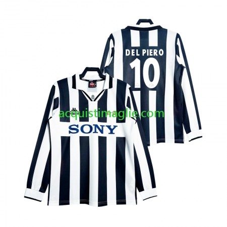 Divisa di Calcio Juventus DEL PIERO 10 Retro Prima 1997 Manica Lunga